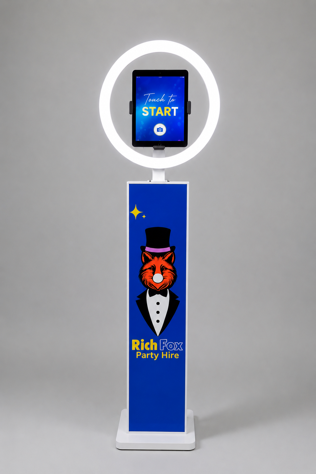 iPad selfie pod photo booth for weddings and events