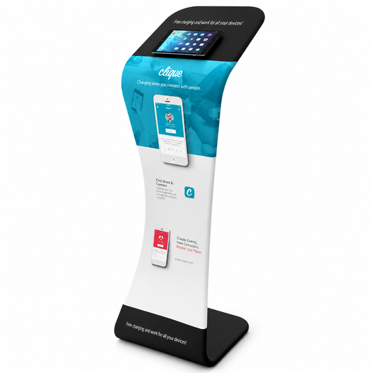 Customisable iPad tablet sharing station