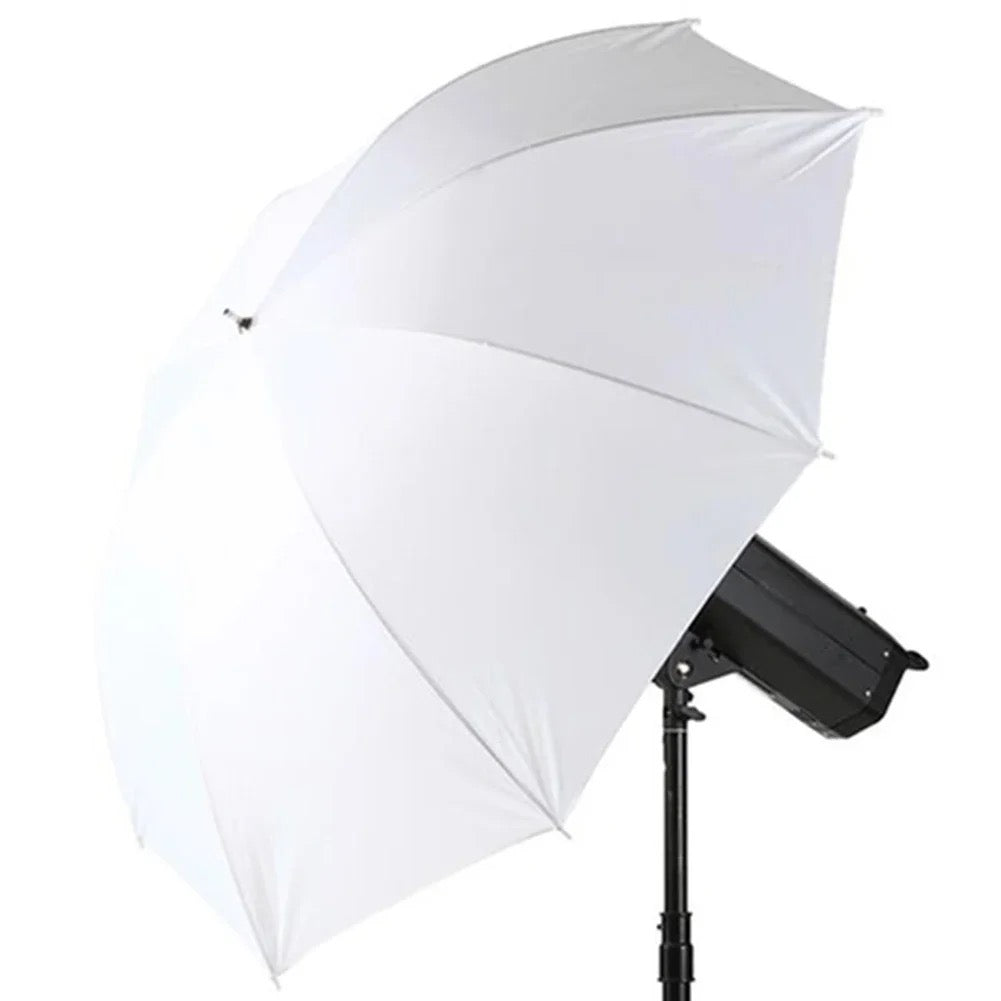 Flash and still light with umbrella for studio and events