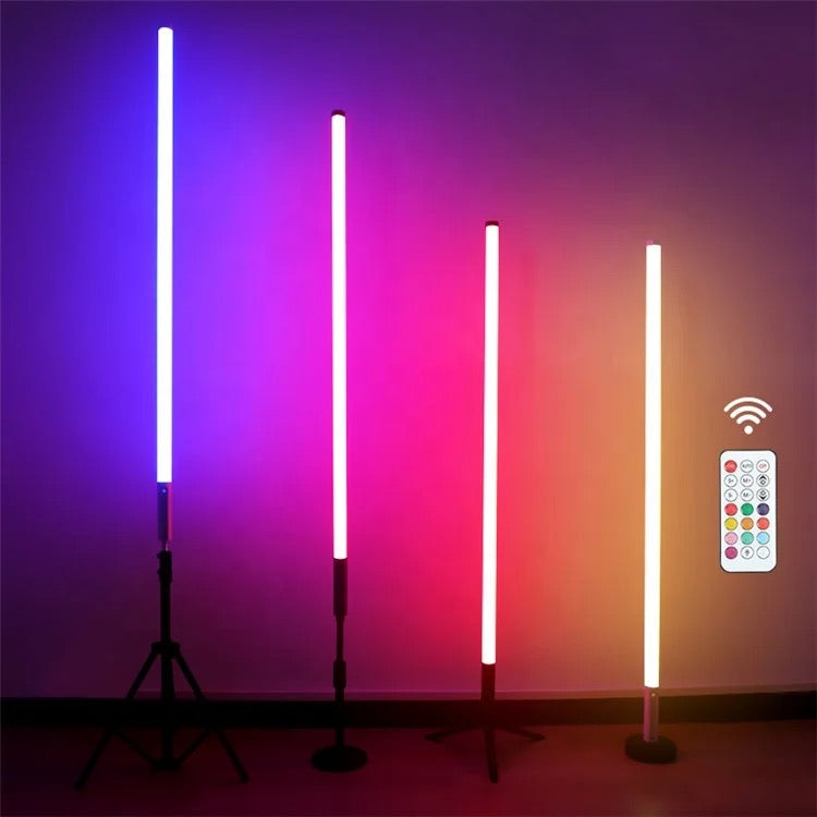 Wireless RGB LED tube lights for events