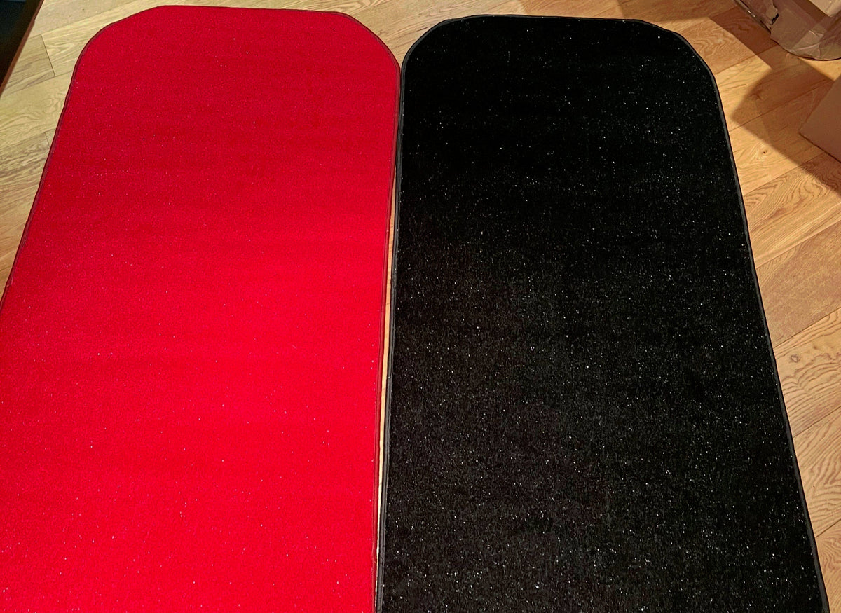 Glitter photo booth carpet mat