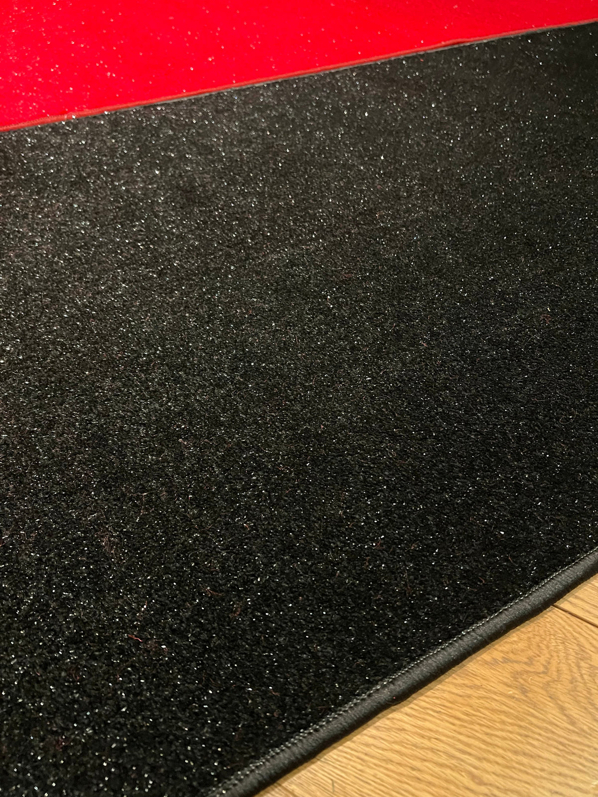 Glitter photo booth carpet mat