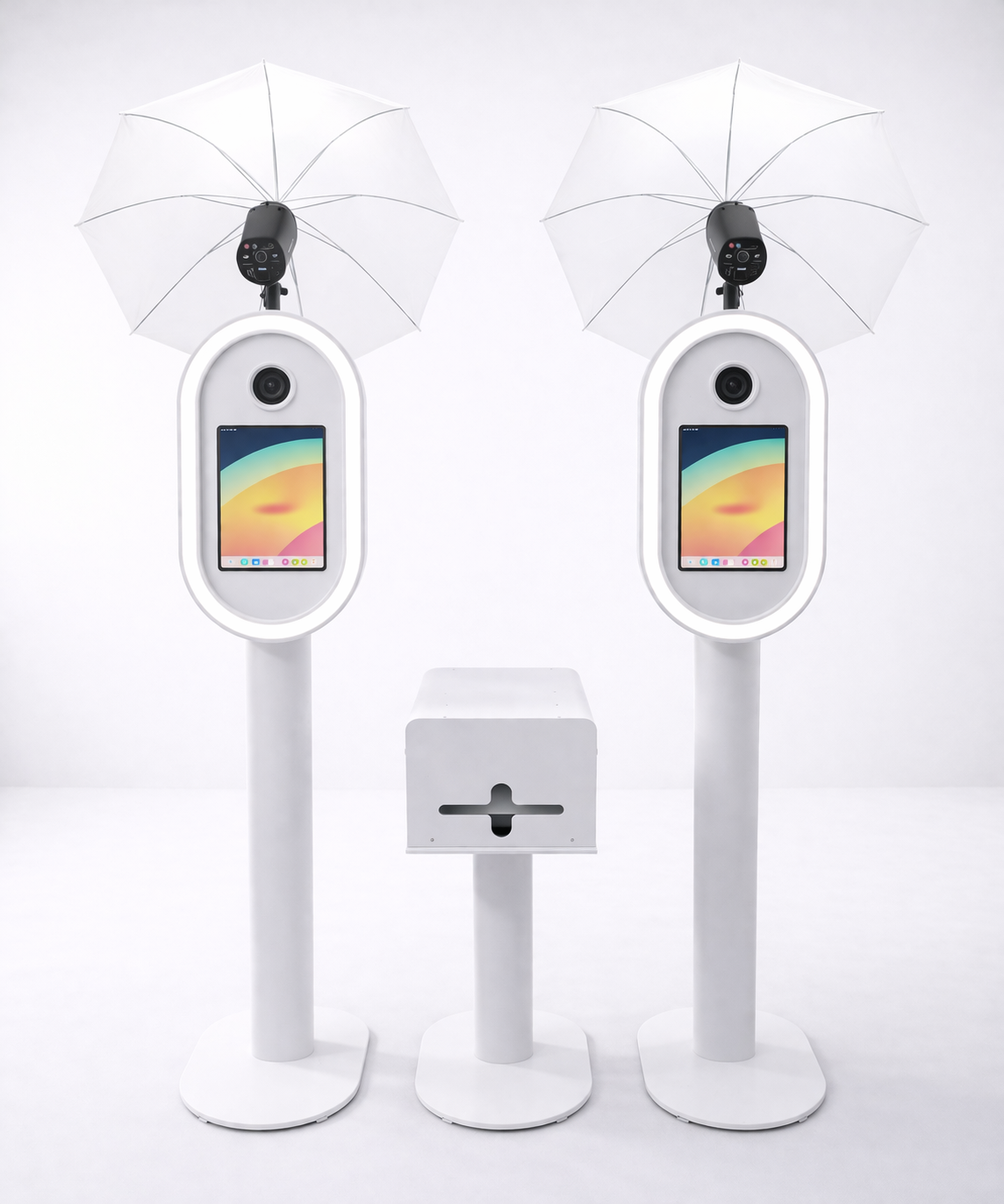 DSLR selfie pod photo booth for weddings and parties