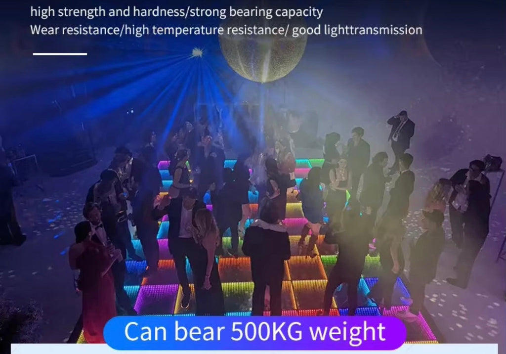 Infinity Glass LED Dance Floor