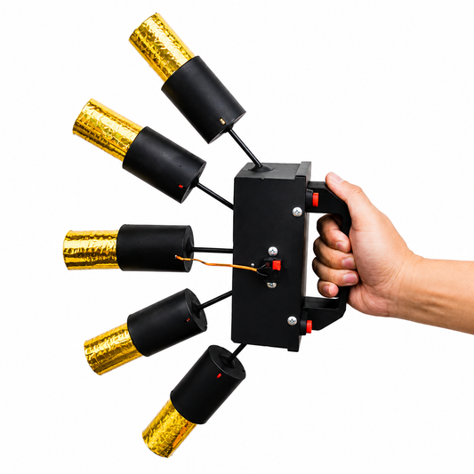 Multi-head handheld cold spark gun