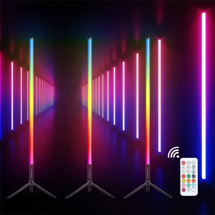 Wireless RGB LED tube lights for events