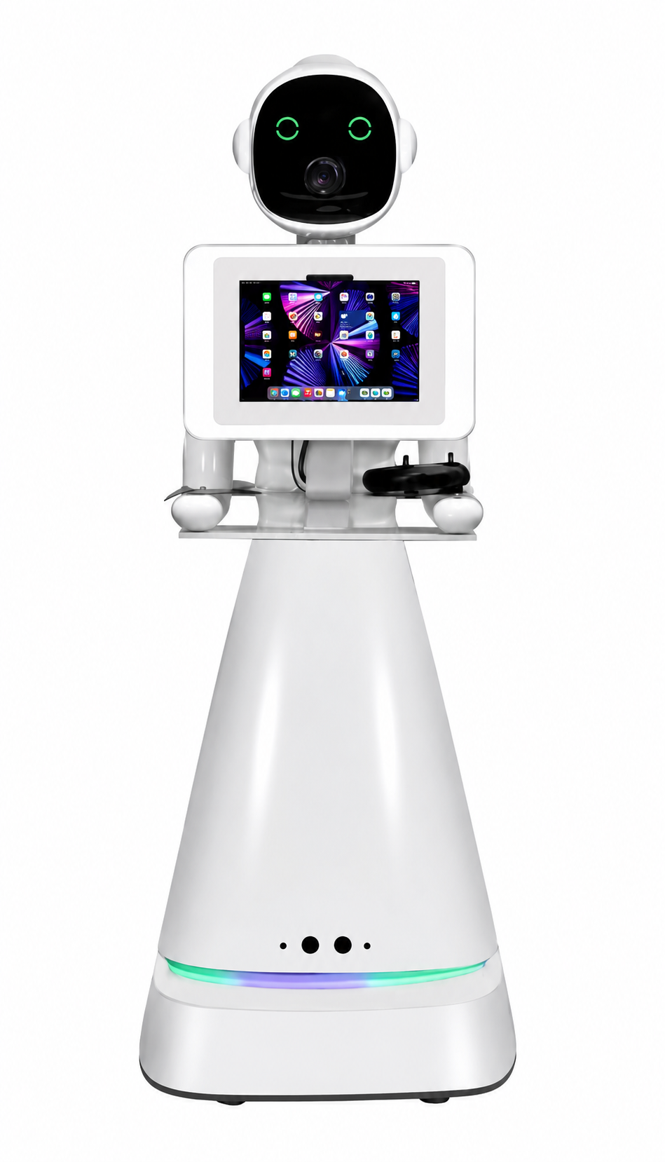 Roaming robot DSLR and iPad photo booth