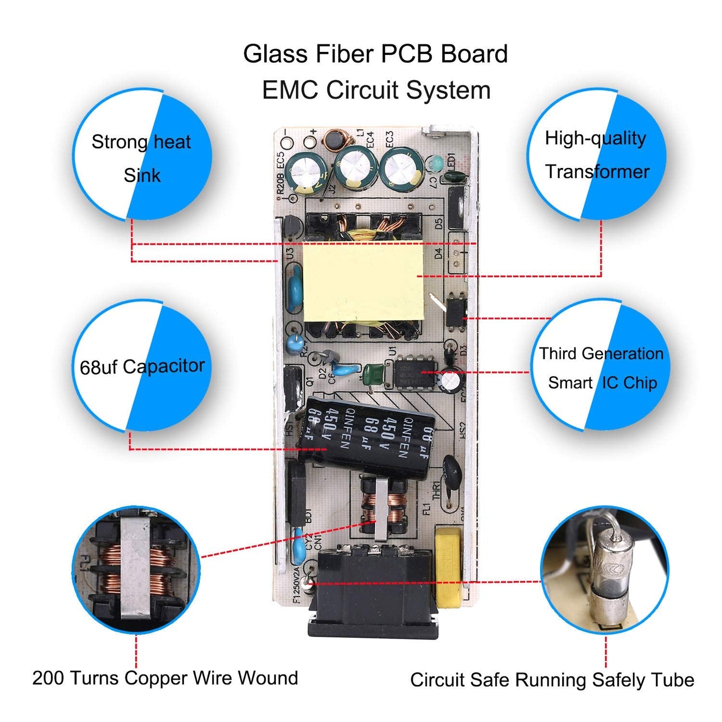 Photo booth power cable and adaptor
