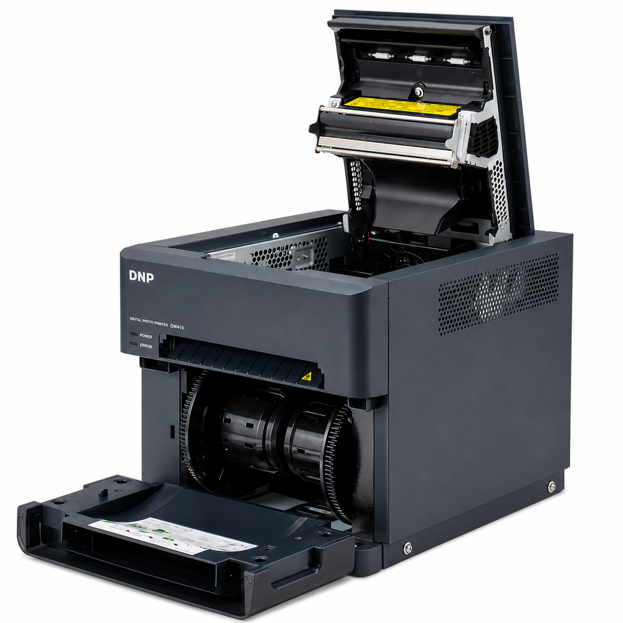 DNP QW410 Dye-Sublimation Photo Printer - Compact 4.5 inch Model for Photobooths