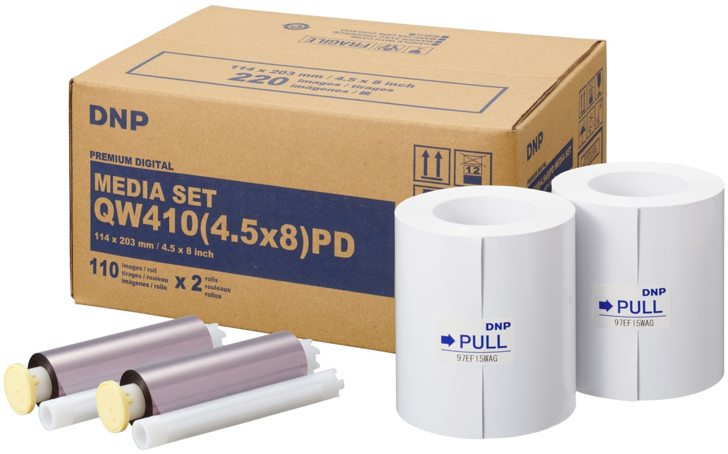DNP QW410 4.5-inch dye-sublimation photo printer