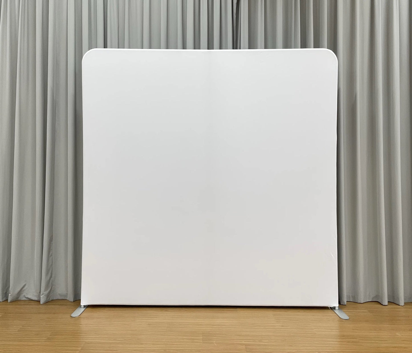 Pillowcase tension fabric backdrop with frame