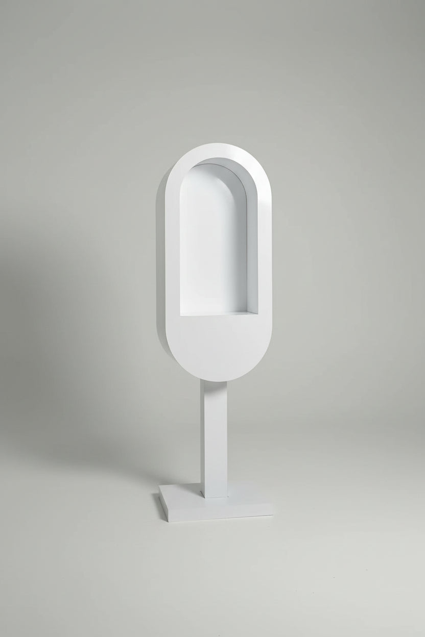 Audio guestbook telephone stand