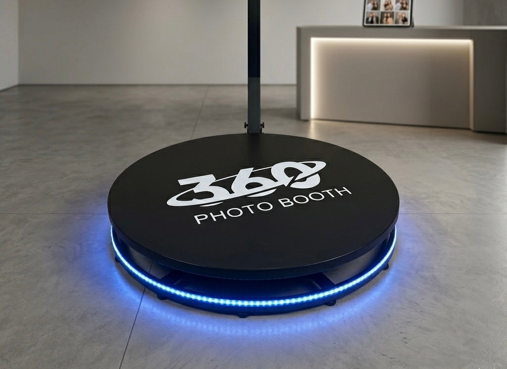360 video booth for slow-motion videos