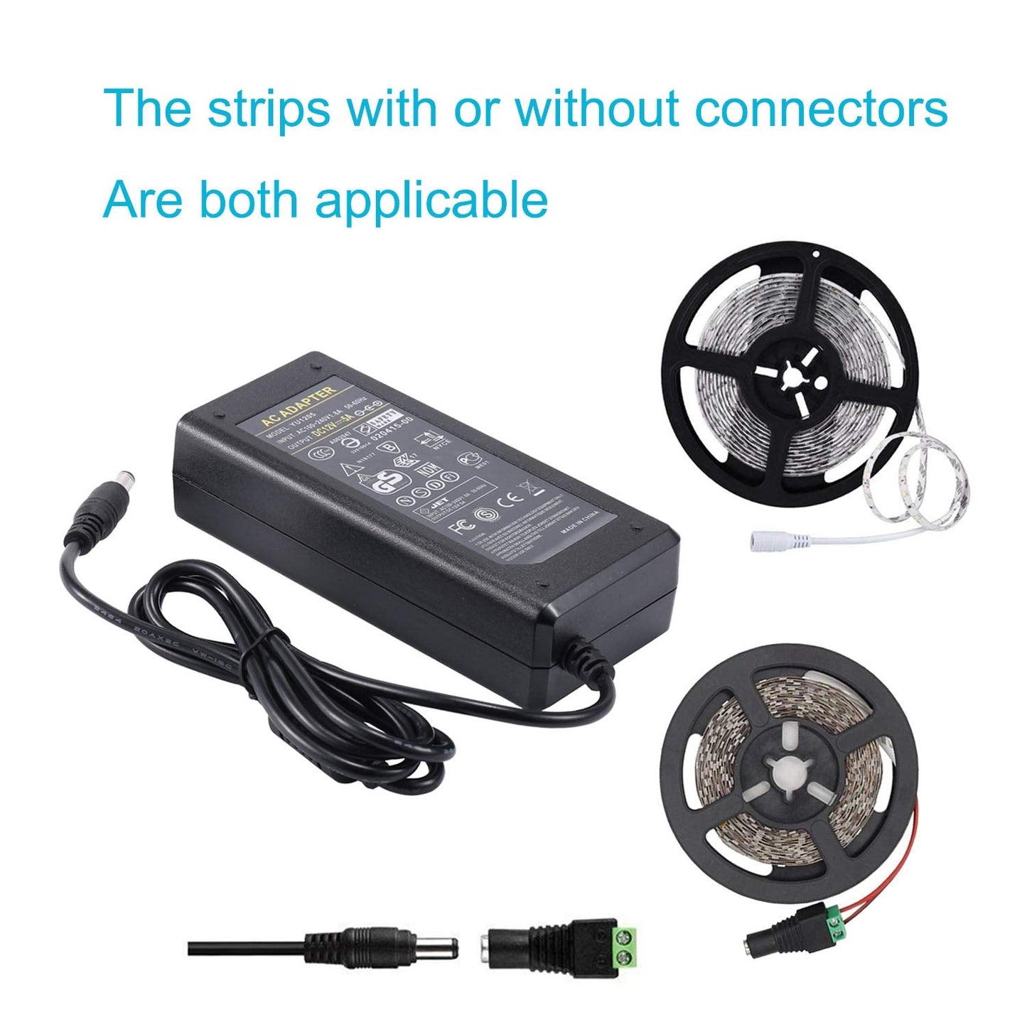 Photo booth power cable and adaptor