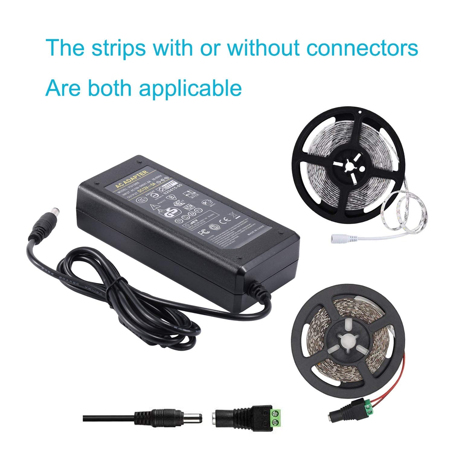 Photo booth power cable and adaptor