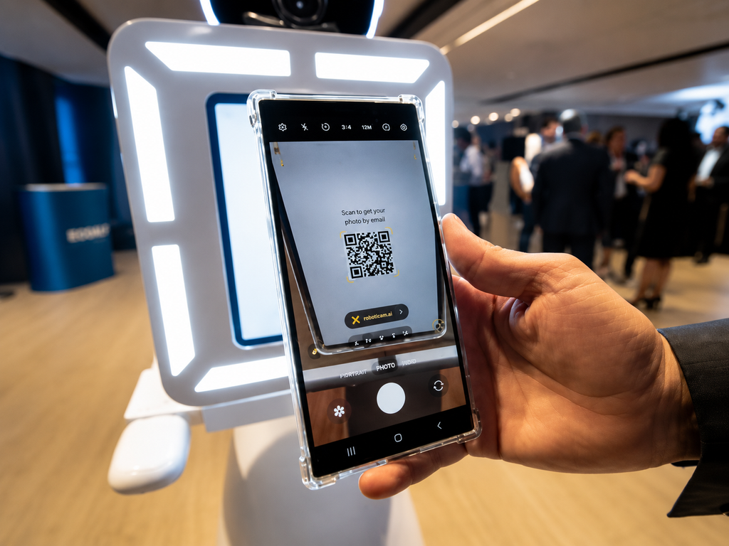 Magnificent Roaming Robot DSLR iPad Photobooth
