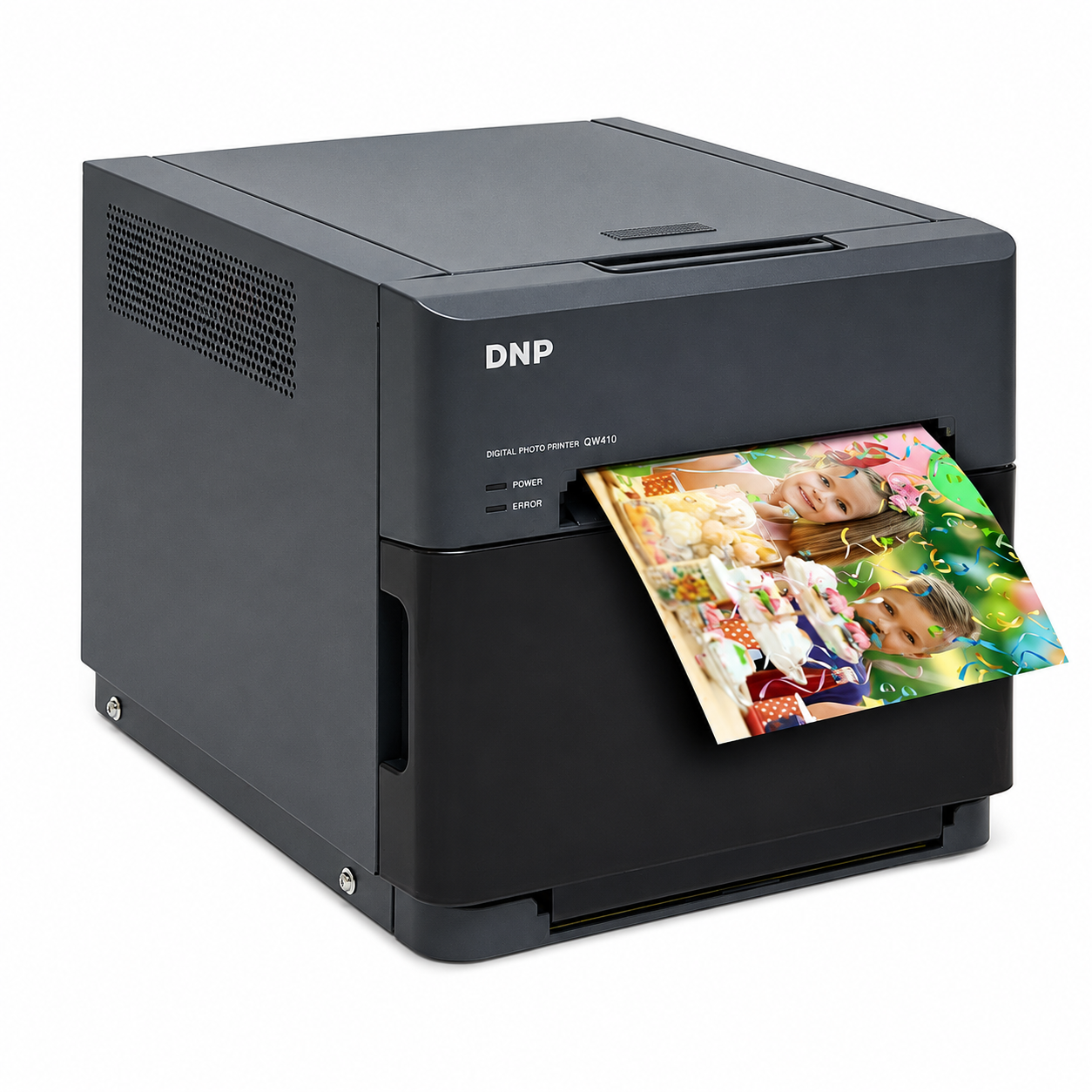 DNP QW410 compact dye-sublimation photo printer for photo booths