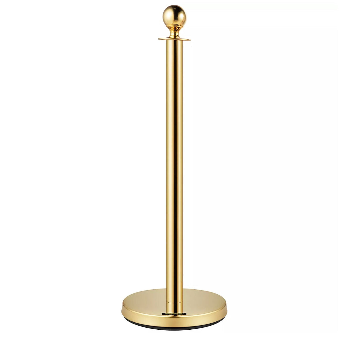 Gold crowd control barriers, posts and stanchions