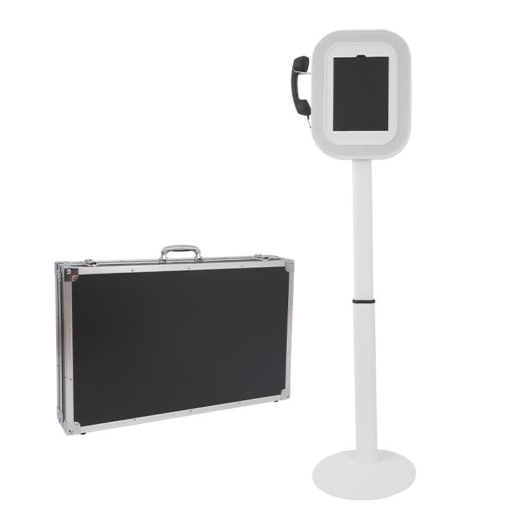iPad audio video guestbook telephone stand