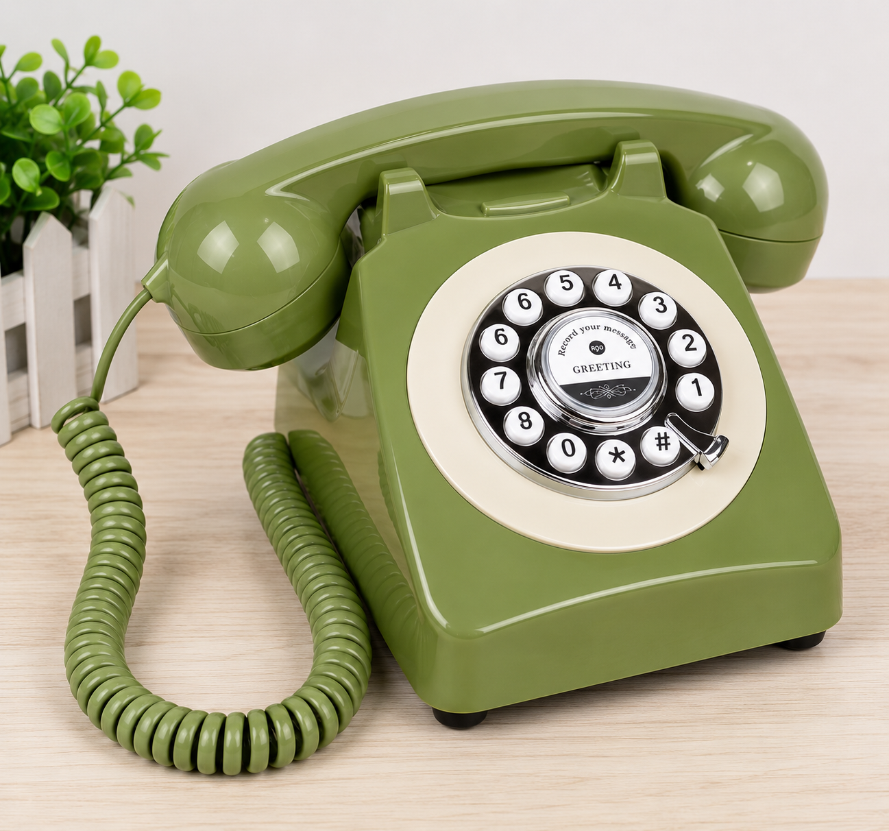 Audio guestbook telephone for weddings and events