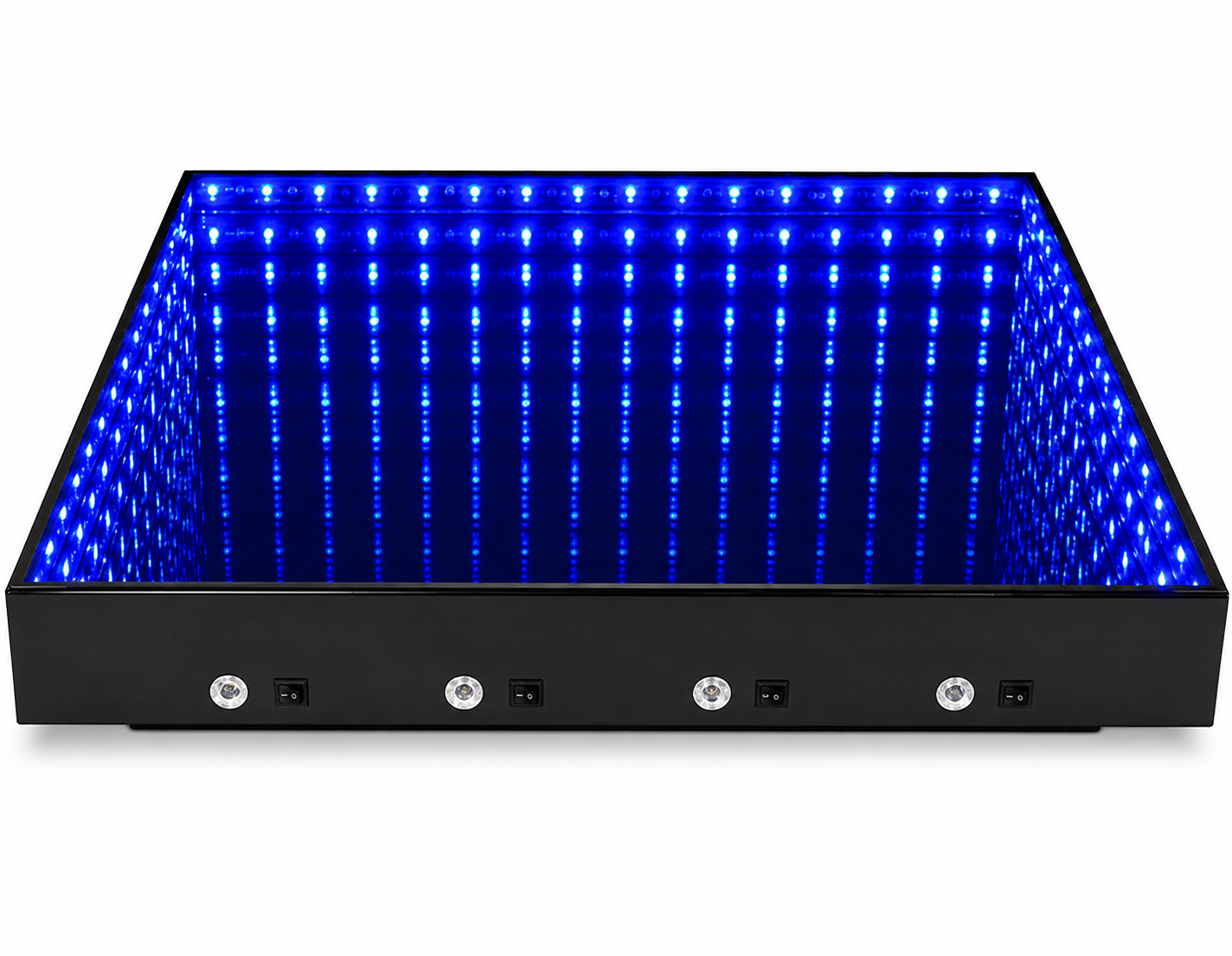 Infinity glass LED dance floor for events