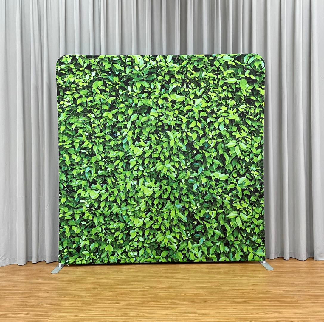 Pillowcase Tension Backdrop and Frame - Double-Sided Print