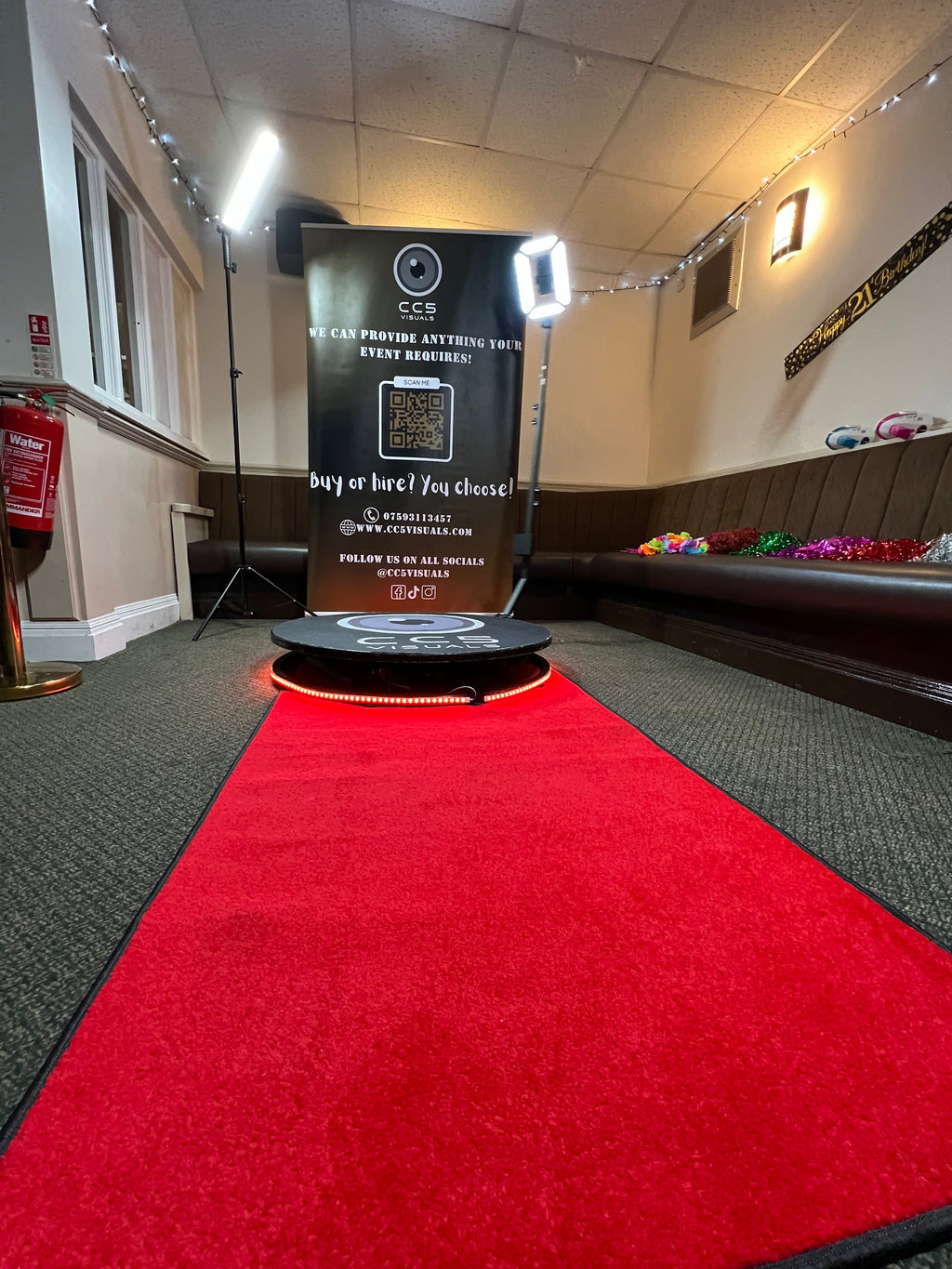 Professional Photobooth Carpet Mat