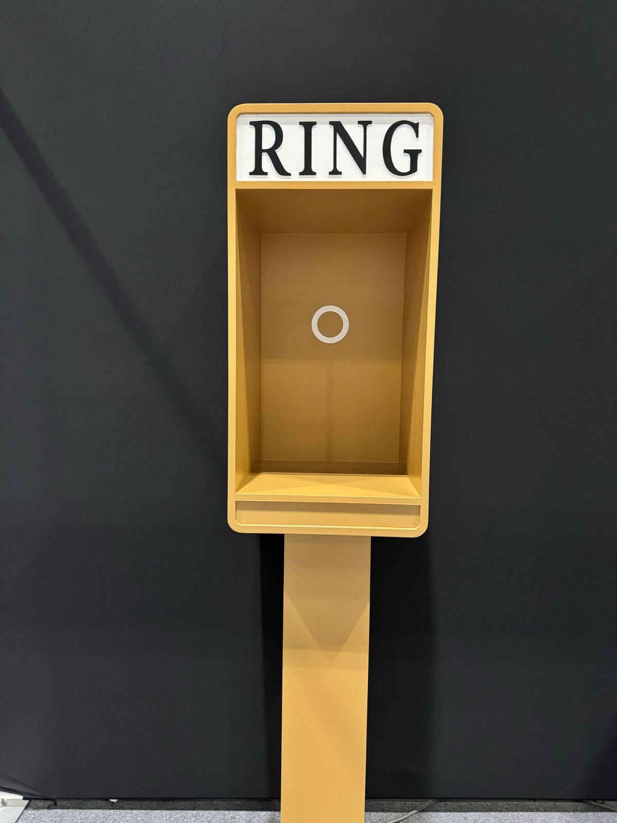 Vintage audio video guestbook telephone stand