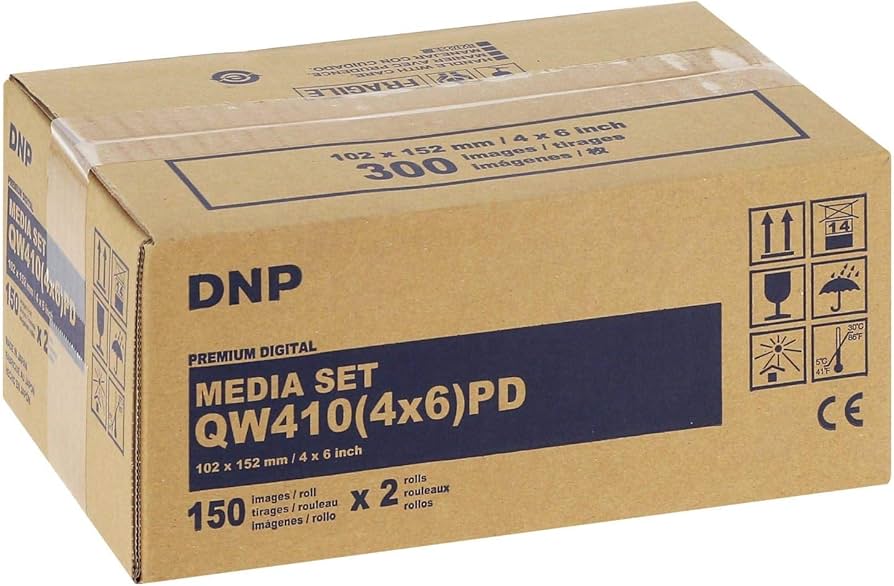 DNP QW410 photo printer for selfie pods and event photo booths