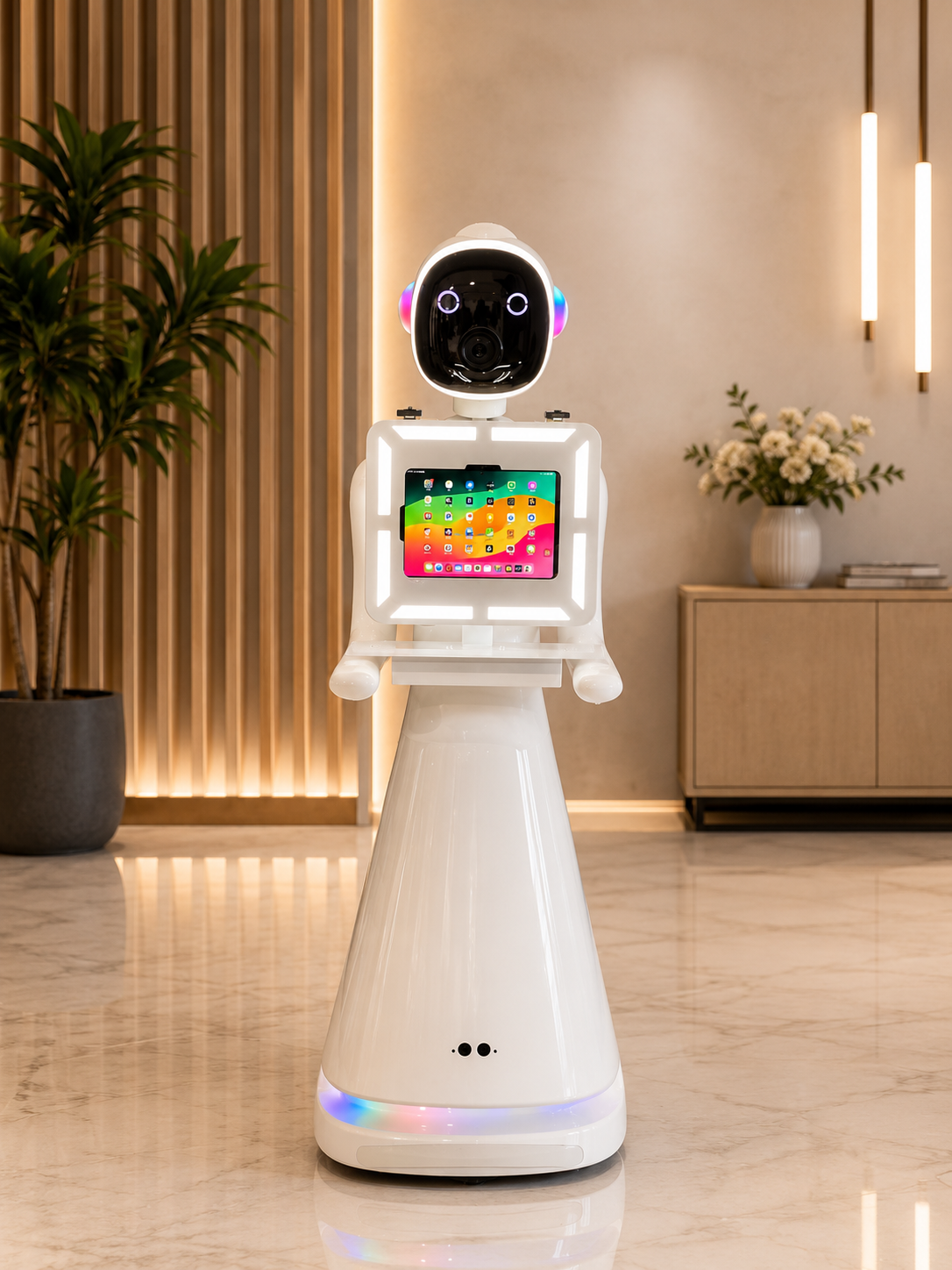Roaming Robot Photo Booth - DSLR and iPad Booth on Wheels
