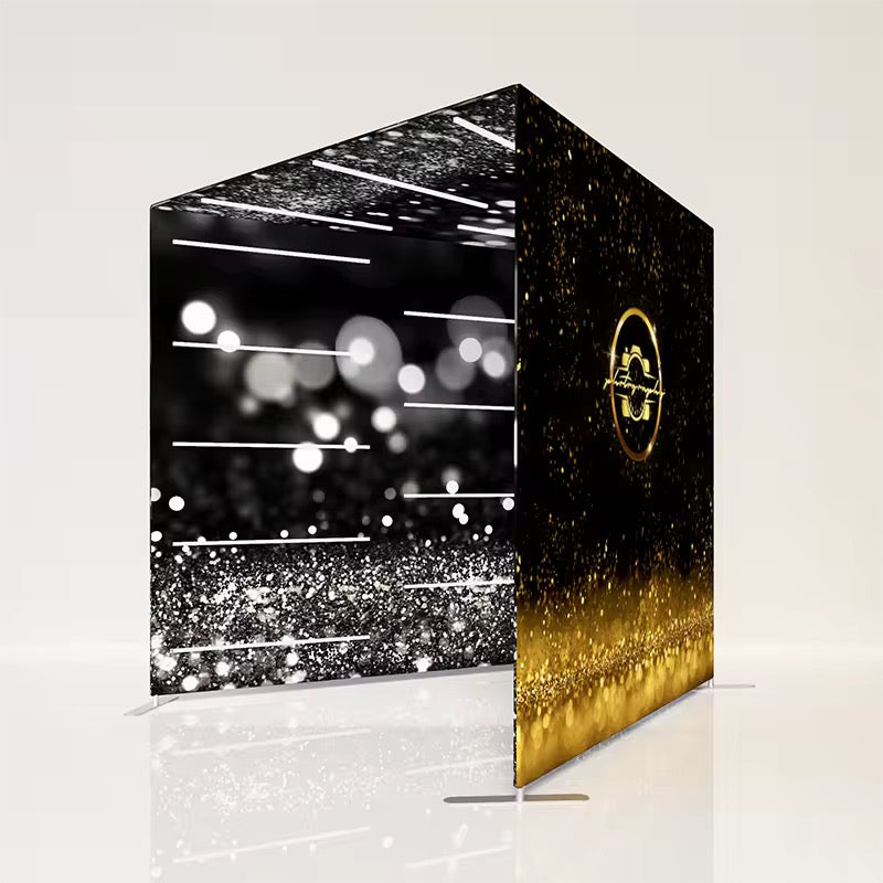 Vogue tunnel LED photo booth backdrop enclosure