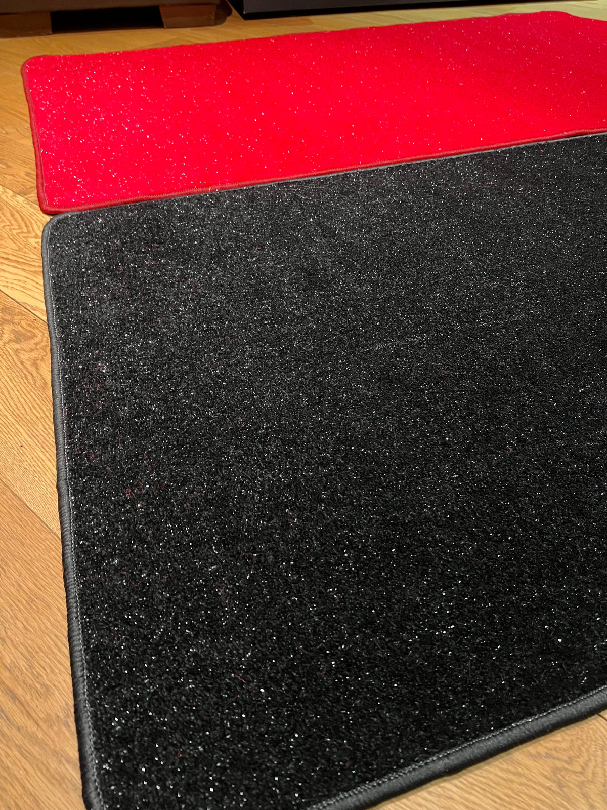 Glitter photo booth carpet mat