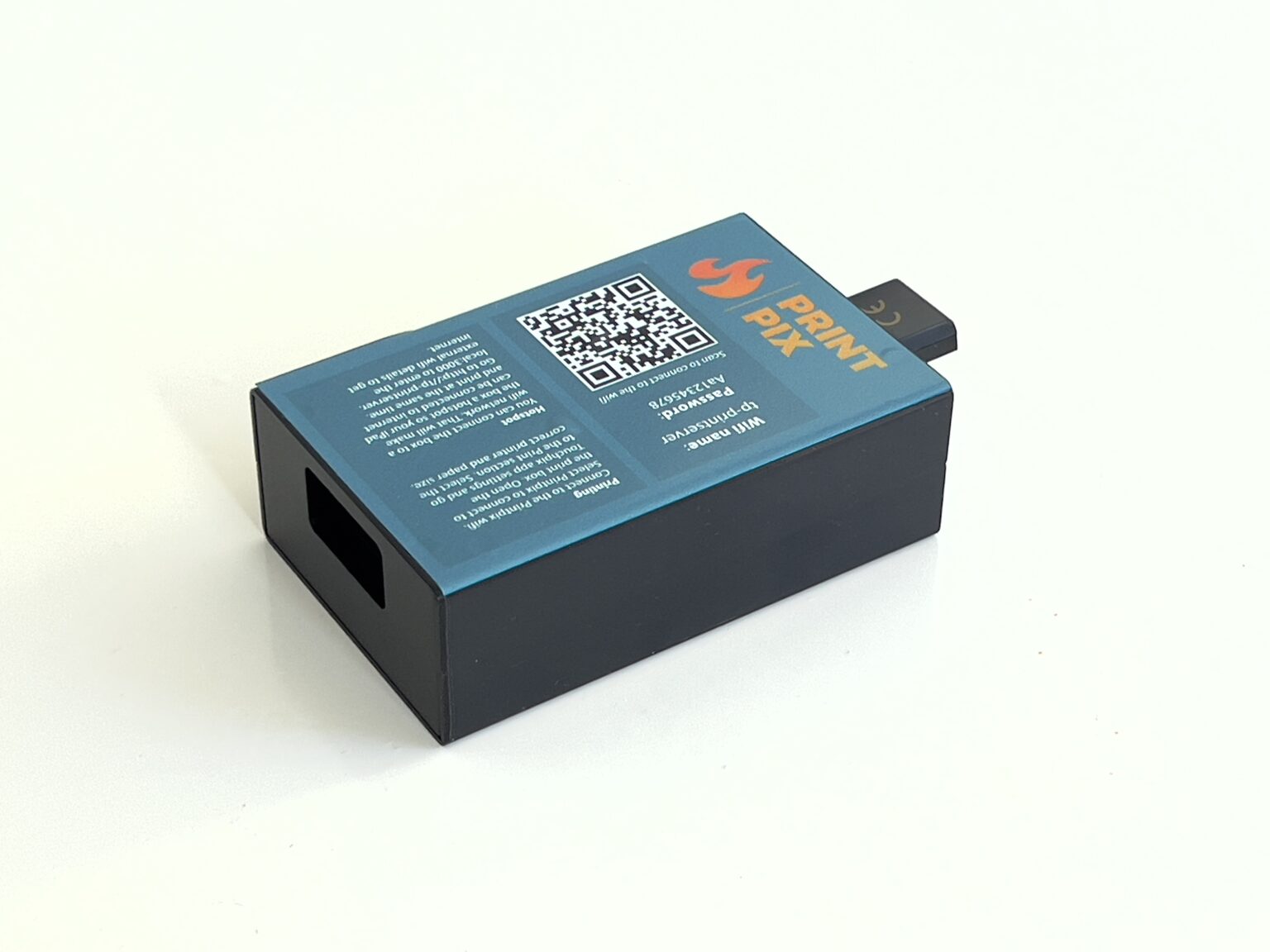 Wireless connection module for photo booth printers