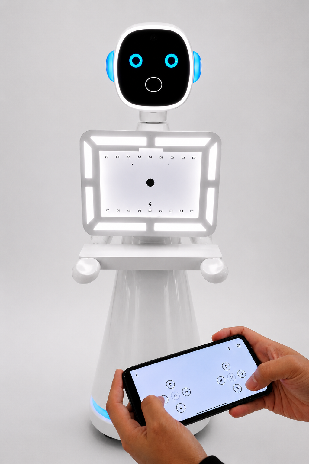 Roaming Robot Photo Booth - DSLR and iPad Booth on Wheels