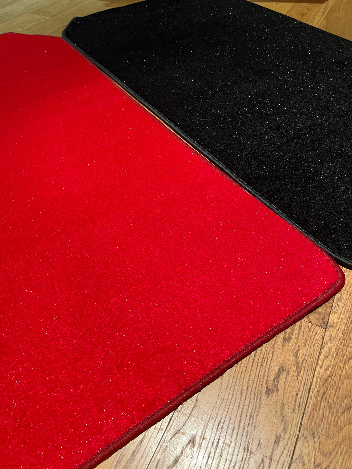 Glitter photo booth carpet mat