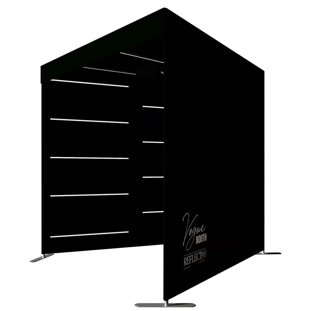 Vogue Tunnel LED Photobooth Backdrop Enclosure Backdrop