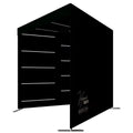 Vogue Tunnel LED Photobooth Backdrop Enclosure Backdrop