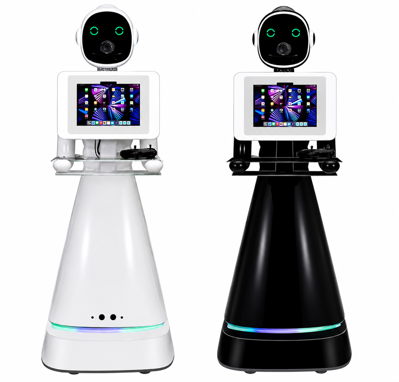 Roaming robot DSLR and iPad photo booth
