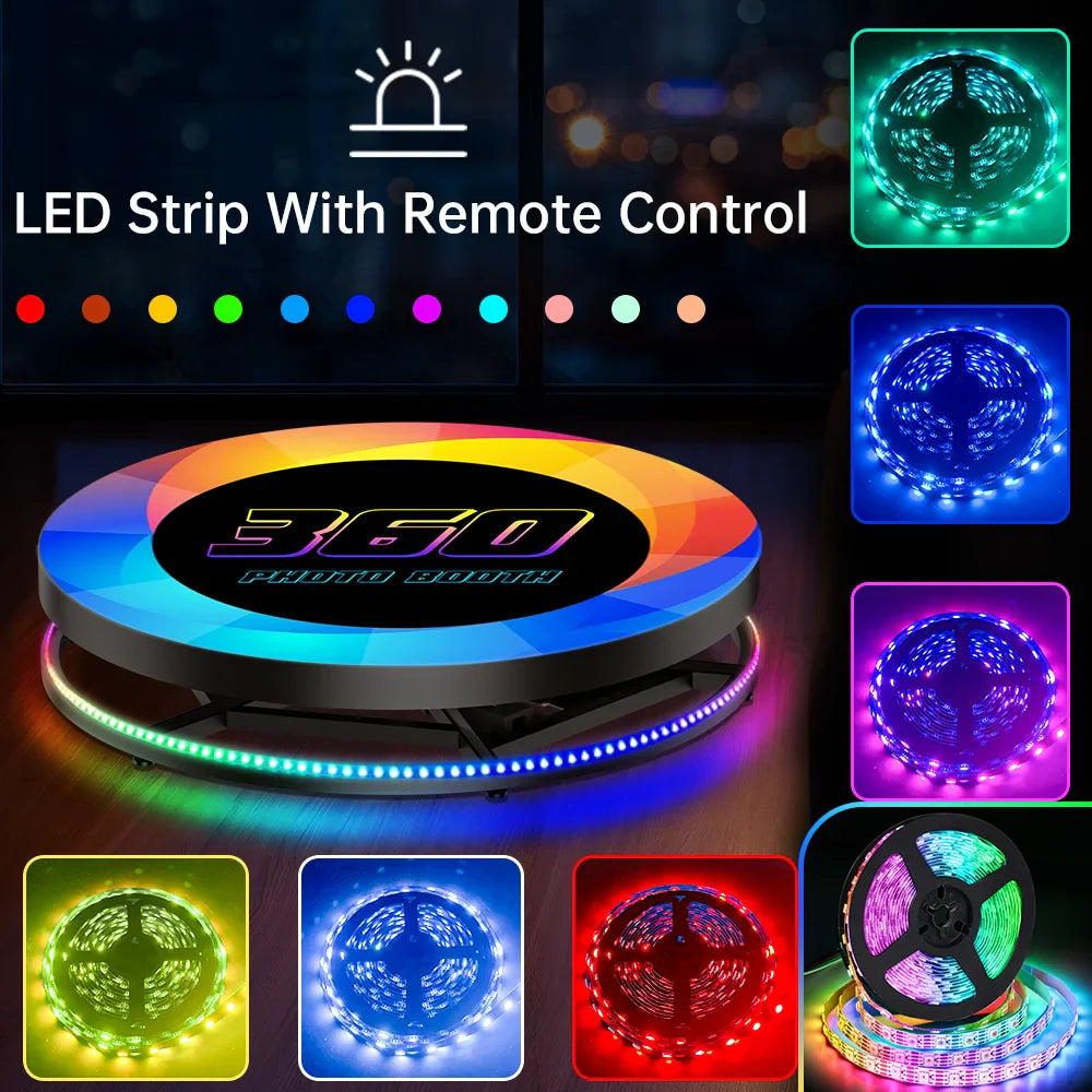 Replacement LED strip light for 360 photo booth