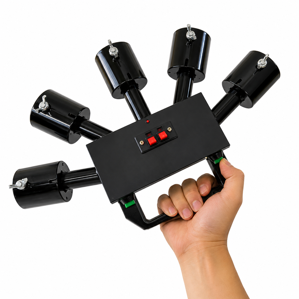 Multi-head handheld cold spark gun