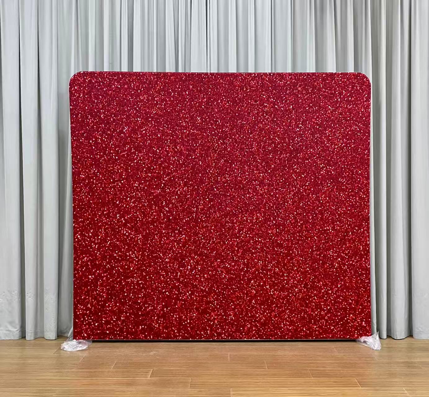 Pillowcase tension fabric backdrop with frame