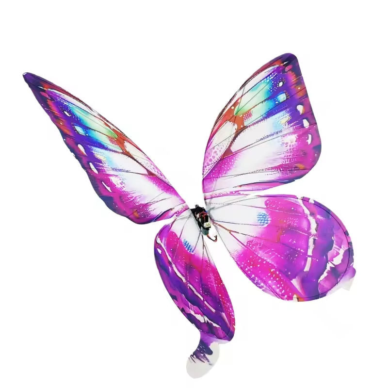 Remote-controlled flying butterfly drone for weddings