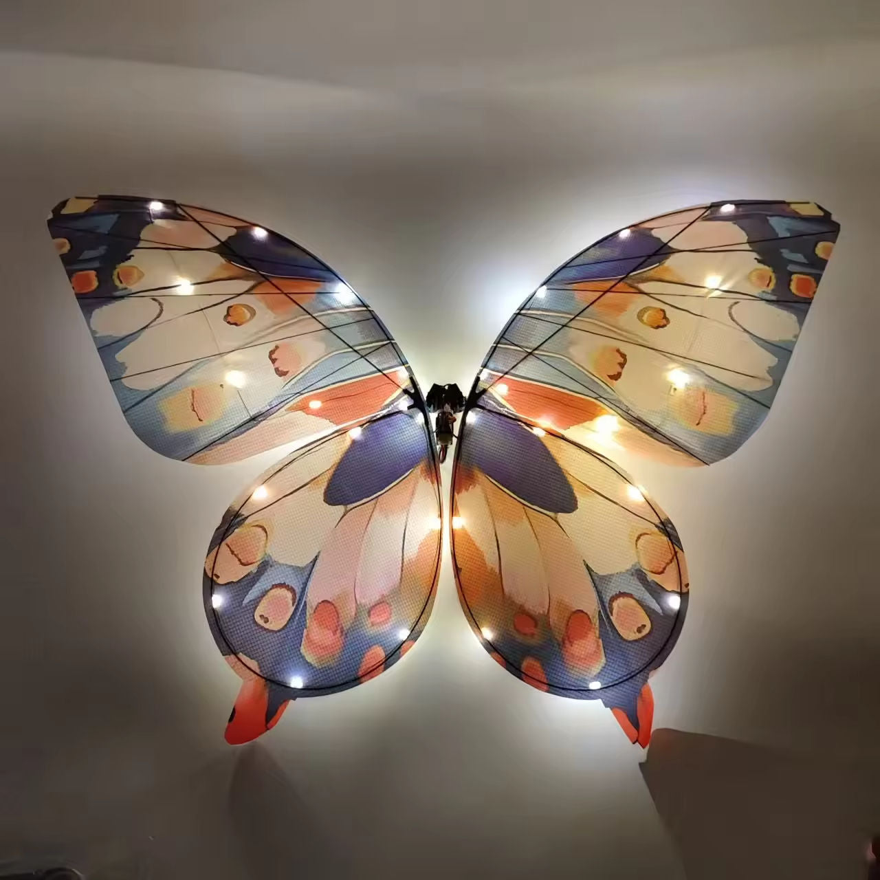 Remote-controlled flying butterfly drone for weddings