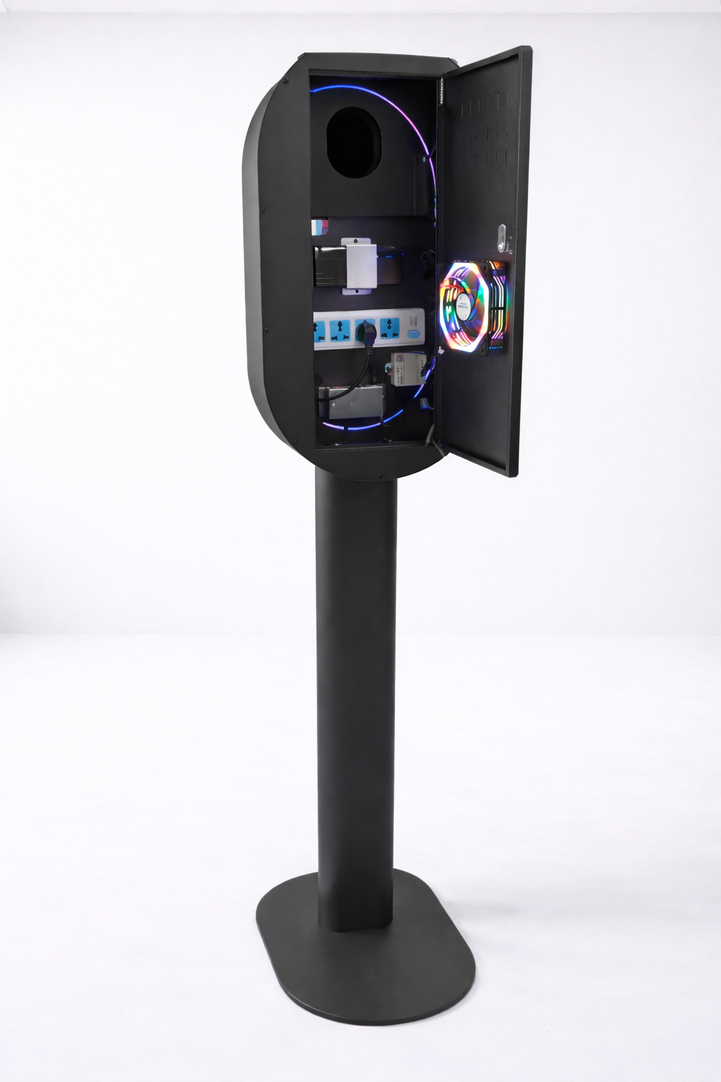 Premier Metal DSLR & iPad Selfie Pod Photo Booth with LED Ring Light