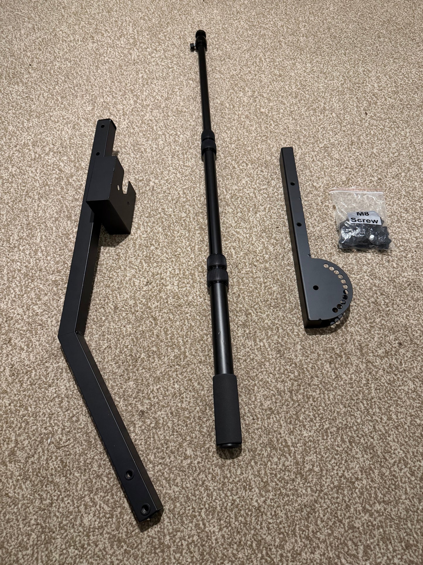 Metal replacement arm for 360 photo booth