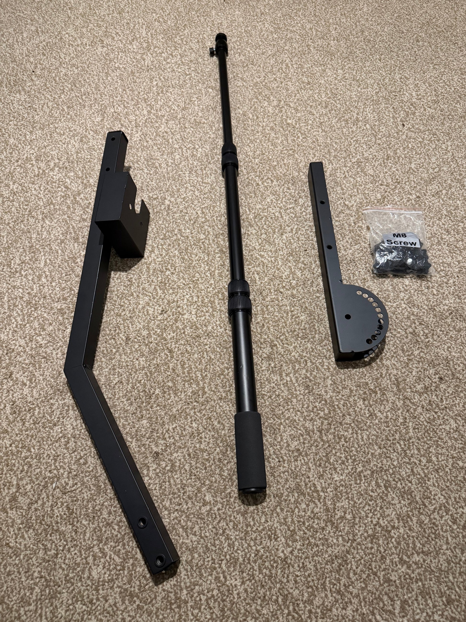 Metal replacement arm for 360 photo booth