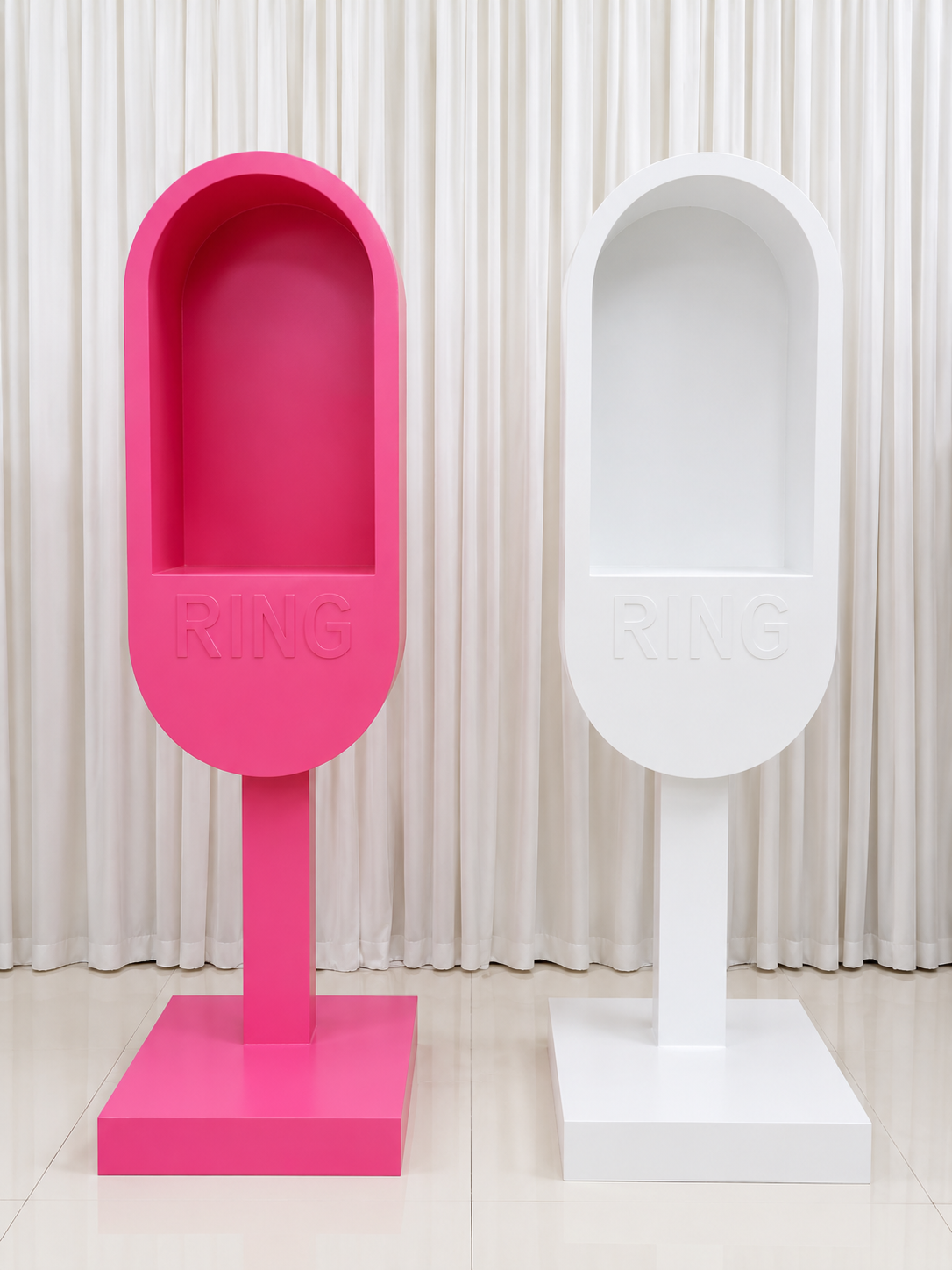 Audio guestbook telephone stand