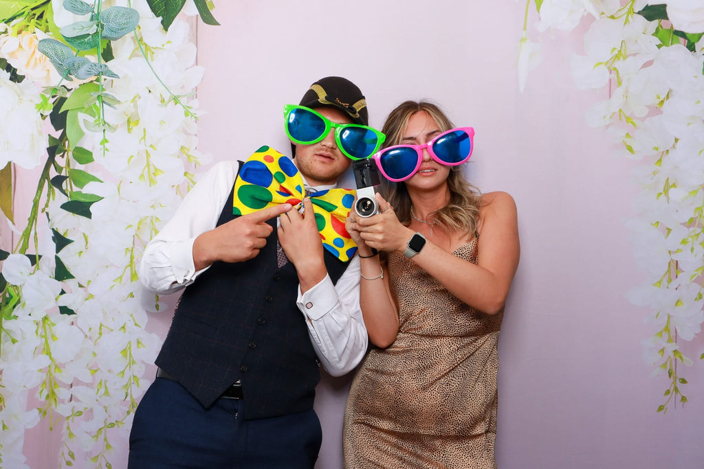 Magic Mirror Photo Booth with Wheels - Touchscreen Mirror Booth