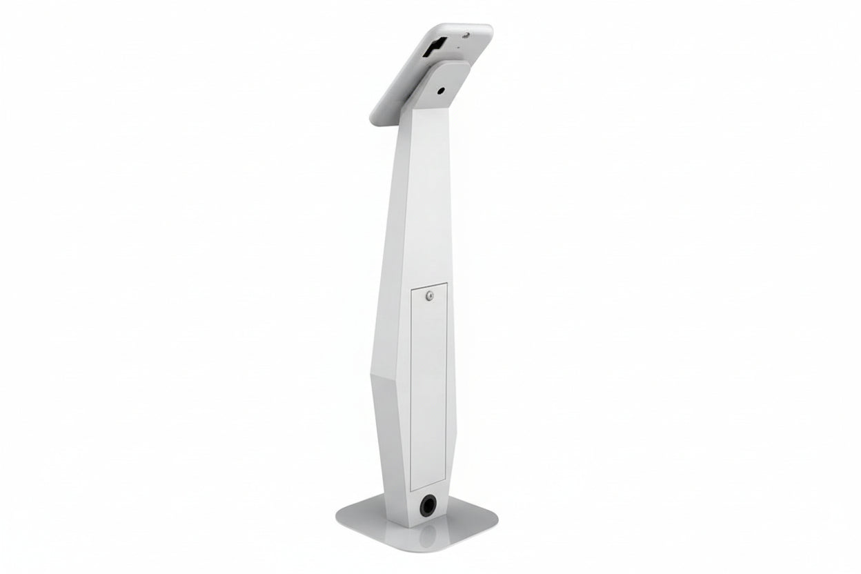 Metal iPad tablet sharing station for events