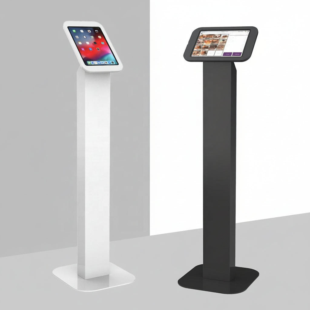 Metal iPad tablet sharing station for events